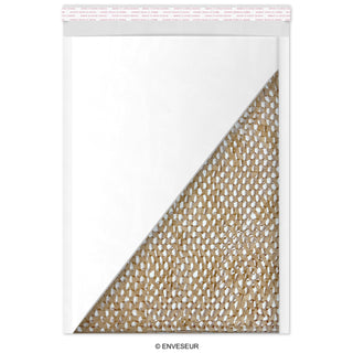 Ekologické obálky s ochranným papierovým vláknom - Honeycomb