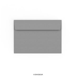 114x162 mm (C6) Tmavošedá obálka