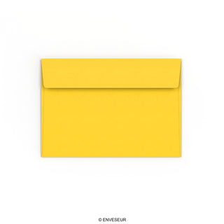 114x162 mm (C6) Svetložltá obálka