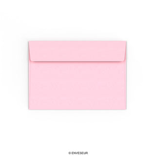 114x162 mm (C6) Pastelovo-ružová obálka