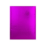 Lesklé metalické bublinkové obálky