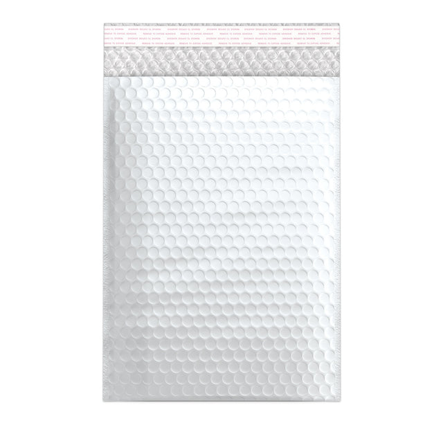 Matt Bubble Bag Mailers Silver 324 x 230 mm (C4)