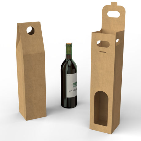 Darčekový kartónový obal na víno (75 cl.)