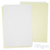 Papier s ľanovou textúrou 185g/m²