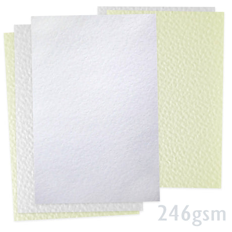 Papier s kladivkovou textúrou 246g/m²