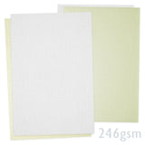 Papier s ľanovou textúrou 246g/m²