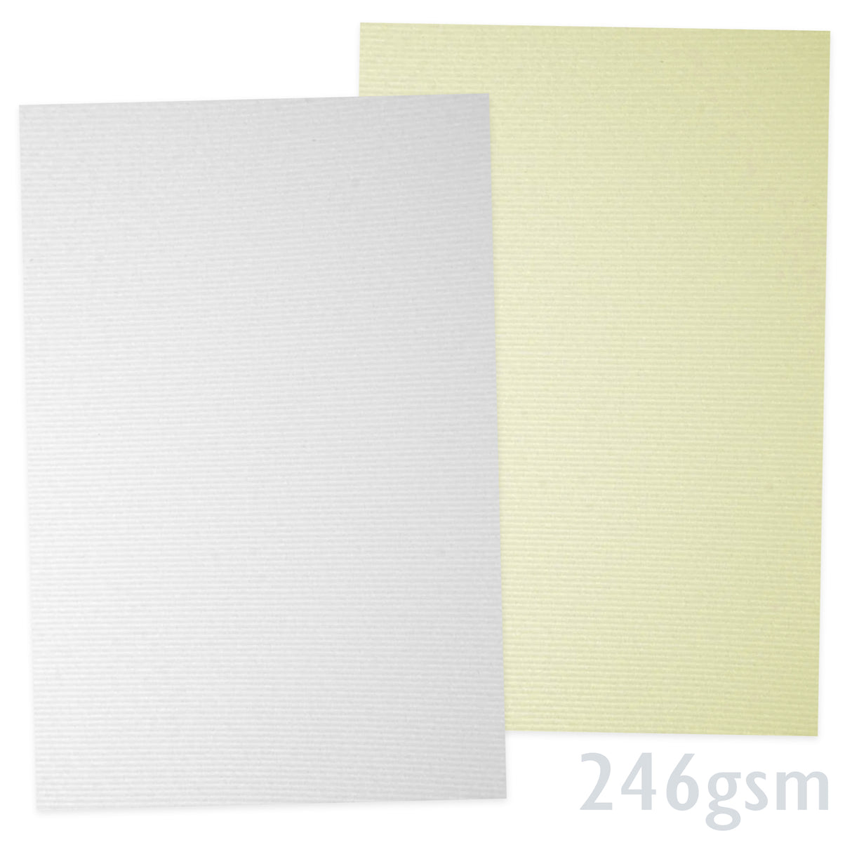 Papier s ľanovou textúrou 246g/m²