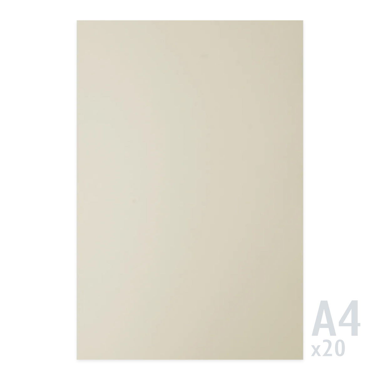 Sirio Color krémový papier 140g/m² - 20 A4 listov