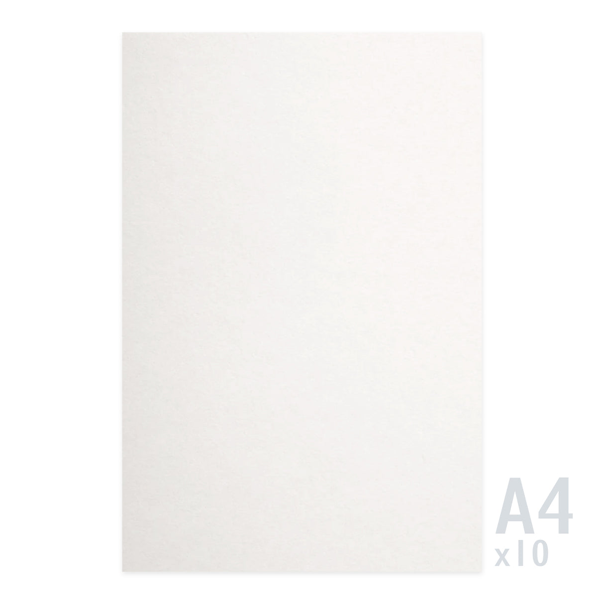 Biely papier 250g/m² - 10 A4 listov