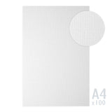 Biely papier s rebrovanou textúrou 185g/m²