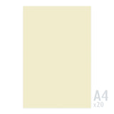 Lessebo papier 170g/m² - 20 listov
