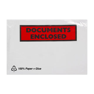 Documents Enclosed Envelopes (Printed)