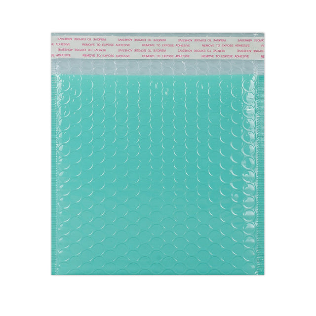 Gloss Finish Bubble Bag Mailers Robin Egg Blue 165 x 165 mm