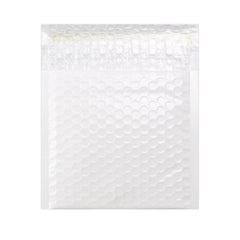 Gloss Finish Bubble Bag Mailers White 165 x 165 mm
