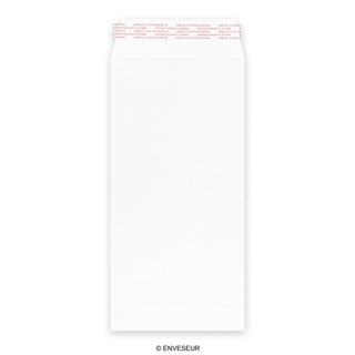 305x152 mm Biela obálka Post Marque
