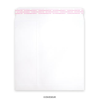 164x164 mm Biela obálka Post Marque