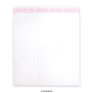 190x190 mm Biela obálka Post Marque