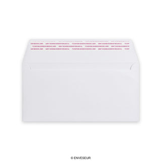 110x220 mm (DL) Biela obálka Post Marque