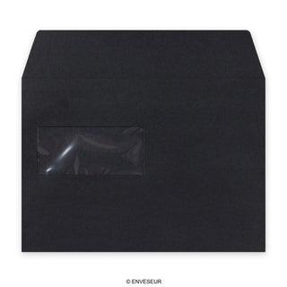 162x229 mm (C5) Čierna Post Marque klasická obálka