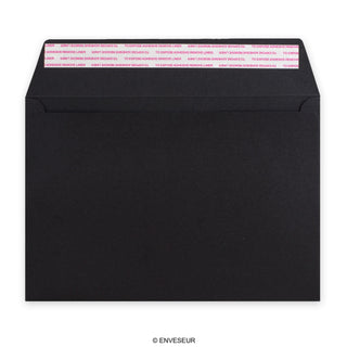 162x229 mm (C5) Čierna Post Marque klasická obálka
