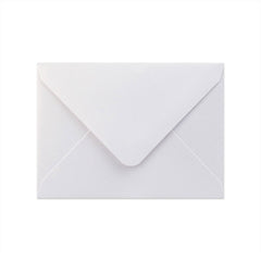 Pearlescent Envelopes White 82 x 113 mm (C7) Gummed