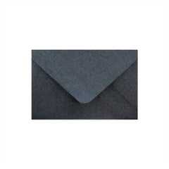Pearlescent Envelopes Slate Grey 62 x 94 mm Gummed