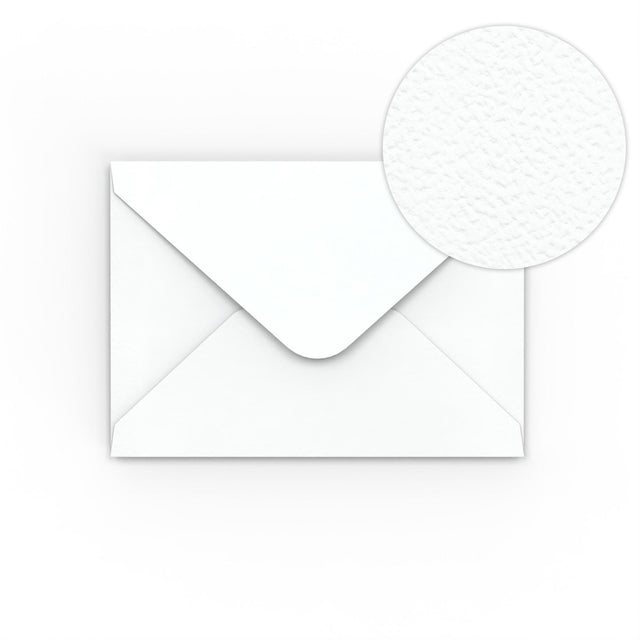 White Hammer Gummed V-Flap Envelope (133 x 184mm)