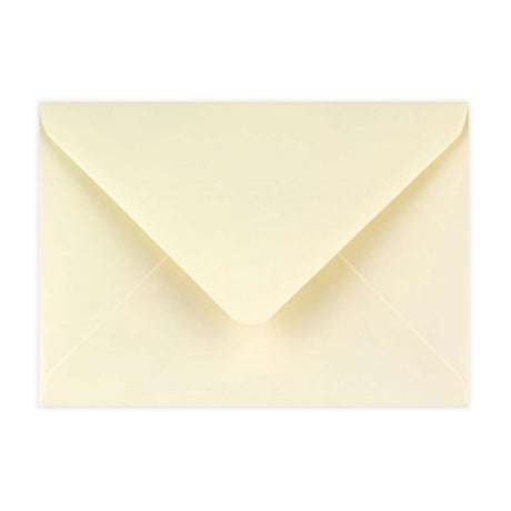125x175 mm Slonovinová obálka s hladkým povrchom