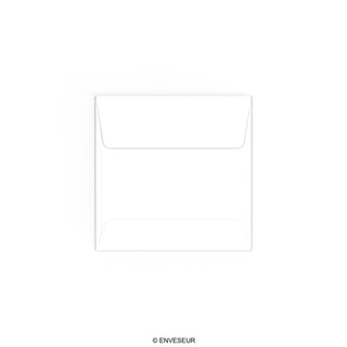 40x40 mm Biela obálka