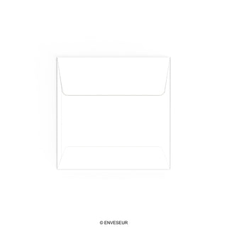 60x60 mm Biela obálka