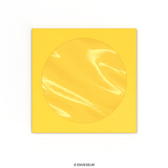 CD Window Envelopes Yellow 85 x 85 mm