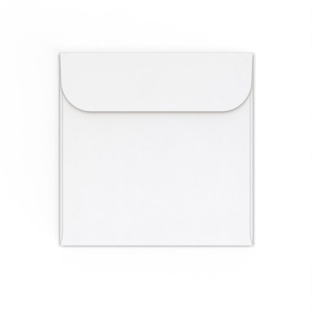CD Window Envelopes White 85 x 85 mm
