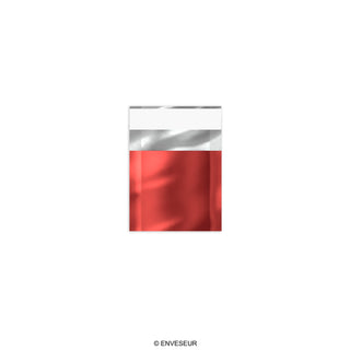 Lesklé metalické fóliové obálky