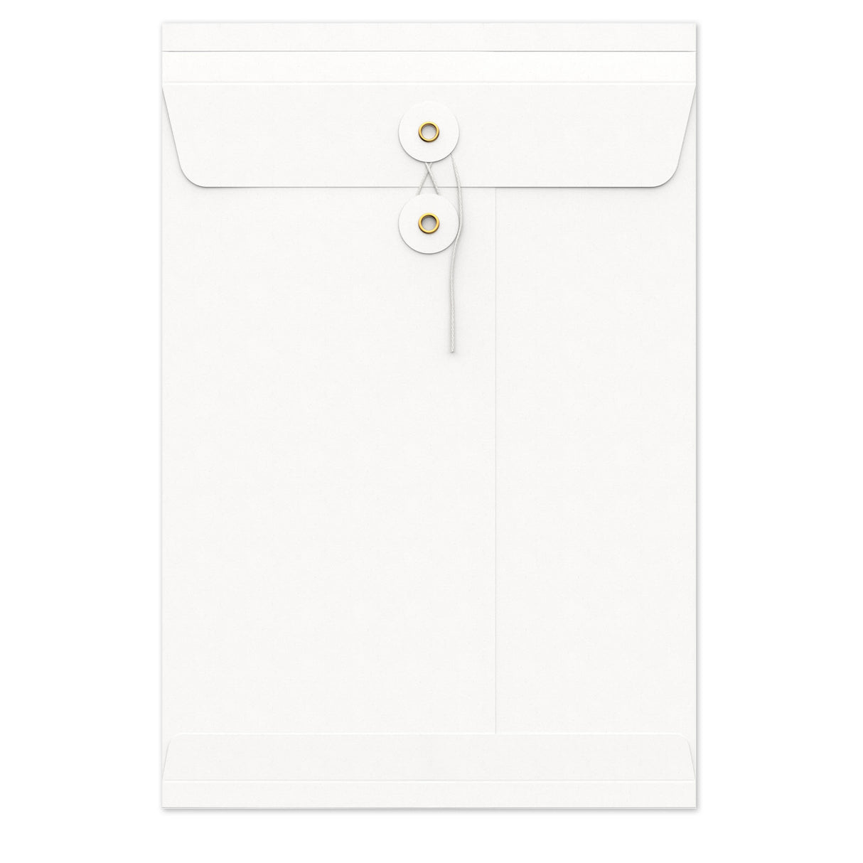 Obálky s bočnými záhybmi string and washer