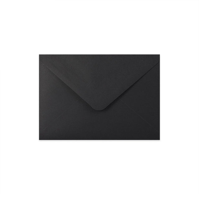 Paper Lined Envelopes Black + Gold Foil 162 x 229 mm (C5)