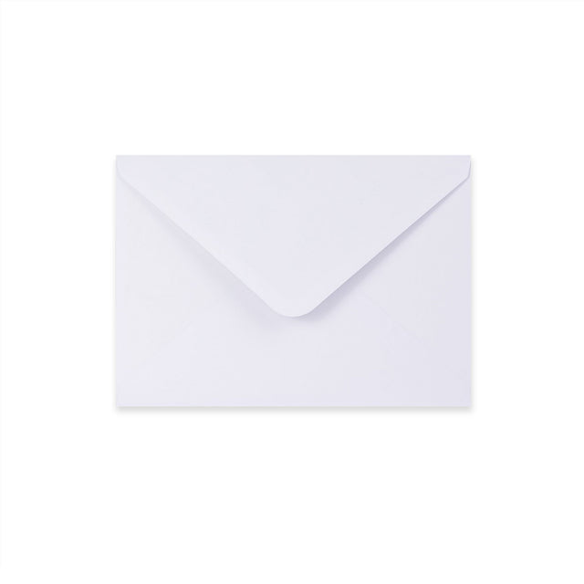 Paper Lined Envelopes White + Red Fancy Paper 162 x 229 mm (C5)