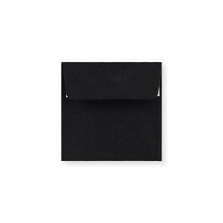 100x100 mm Čierna obálka